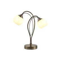 Malini 6.6W LED Table Lamp Antique Brass / Warm White - LL-09-0166