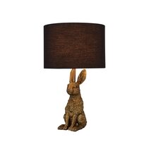 Rabbit Sitting Table Lamp Gold - LL-14-0177