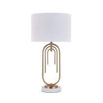 Fleur Table Lamp White - LL-27-0133W