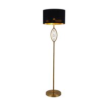 Greta Floor Lamp Antique Brass - LL-27-0138