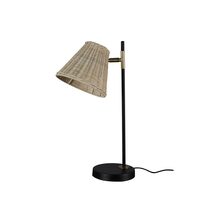 Yvette Rattan Table Lamp - LL-27-0189
