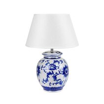 Anthea Ceramic Table Lamp Blue - LL-27-0211