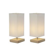 Mano Square Set Of 2 Table Lamps - LL-27-0233