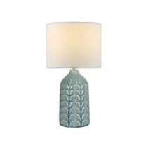Bloom Ceramic Table Lamp Blue - LL-27-0247B