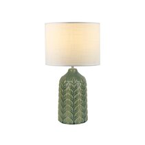 Bloom Ceramic Table Lamp Green - LL-27-0247G