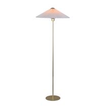 Peck Pleated Floor Lamp Gold - LL-27-0256