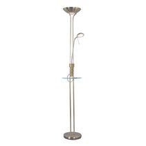 Seed 23W USB LED Mother & Child Floor Lamp Antique Brass - LL-LED-14AB