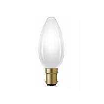 Classic Incandescent 40W SBC Frosted Candle