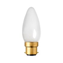 Classic Incandescent 40W BC Frosted Candle