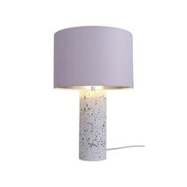 Britta Terrazzo Table Lamp White - LL-27-0151W