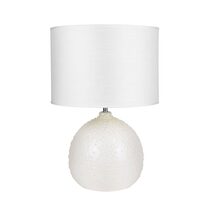 Boden Ceramic Table Lamp White - LL-27-0216W