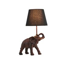 Elephant Trunk Up Table Lamp Bronze - LL-27-0224