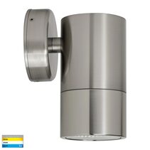 Maxi Tivah 12W 240V Fixed Wall Pillar Light 316 Stainless Steel / Tri-Colour - HV1108T