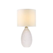 Hass Ceramic Table Lamp White - LL-14-0251