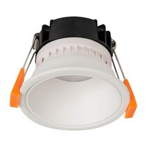 Gleam 9W Dimmable LED Downlight White & White / Dim to Warm - HV5529D2W-WW