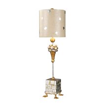 Pompadour X Table Lamp Silver Leaf - FB-POMPADOURX-TL