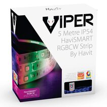 Viper HaviSMART 7.2W 12V DC 5 Metre LED Strip Kit / RGBCW - VPR9752IP54-72-5M