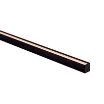 Surface Mounted or Suspended 1 Meter 31x36mm Aluminium LED Profile Black - HV9693-3136-BLK