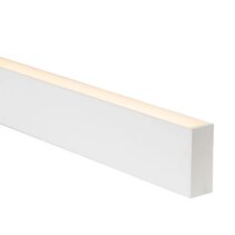 Suspended or Surface Mounted 1 Meter 38x90mm Aluminium LED Profile White - HV9693-3890-WHT