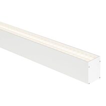 Suspended or Surface Mounted 1 Meter 52x70mm Aluminium LED Profile White - HV9693-5271-WHT