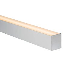 Suspended or Surface Mounted 1 Meter 60x70mm Aluminium LED Profile Silver - HV9693-6070