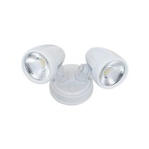 Illume 20W Twin LED Spotlight White / Cool White - ILLUME EX2-WH