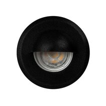 Lokk 3W 12V DC Eyelid LED Step Light Black / Dual Colour - HV2899NW-BLK