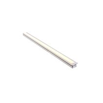 Recessed or Surface Mounted 1 Meter 25x16mm Winged Aluminium LED Profile Silver - HV9695-2515