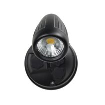 Seculite V 10W LED Single Spotlight Black / Quinto - 201000