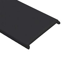 Black Standard Diffuser to Suit Aluminium Profile / 1 Metre - HV9693-3136-BLKSD