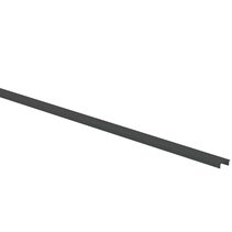 Black Standard Diffuser to Suit Aluminium Profile / 1 Metre - HV9693-1612-BLKSD