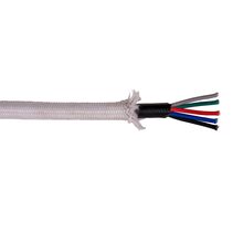 1 Metre 5 Core White Cable - HV9988-WHT