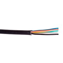 1 Metre 5 Core Black Garden Cable - HV9989