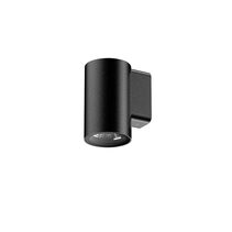 LumenaPro 8W 24V DC 3-Wire LED Dimmable Fixed Wall Pillar Light Black - AQL-861-A2