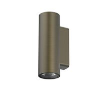 LumenaPro 16W 24V DC 3-Wire Dimmable Up & Down LED Wall Pillar Light Aged Brass - AQL-862-B3