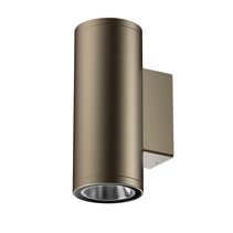 LumenaPro 20W 24V DC 3-Wire Dimmable Up & Down LED Wall Pillar Light Bronze - AQL-882-A3