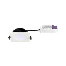 Low Profile 10W LED Dimmable Downlight White / Tri-Colour - LDE90S-WH