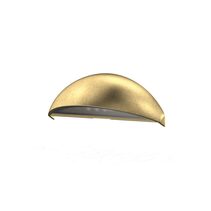 Phoenix 4W 24V DC 3-Wire Dimmable LED Step Light Natural Brass - AQL-510-B6