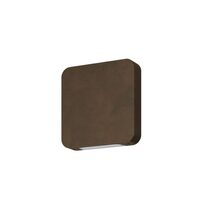 Lumena Slimline 4W 24V DC Dimmable 90mm LED Grazing Light Aged Brass - AQL-515-B3