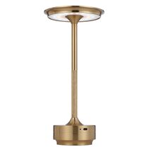 Zico 3W LED Rechargeable Table Lamp Antique Gold - ZICO TL-AG