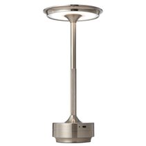 Zico 3W LED Rechargeable Table Lamp Nickel - ZICO TL-NK