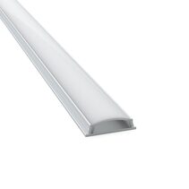 2 Meter Aluminium LED Strip Extrusion Silver - AQS-170-ACC-04