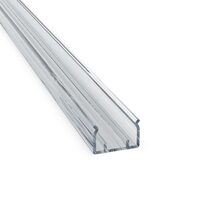 2 Meter Polycarbonate LED Strip Extrusion - AQS-400-ACC-04