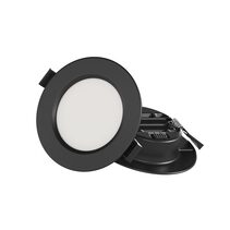 Alcor 3 10W Dimmable LED Downlight Black / Tri-Colour - DL106-BKTC10S01