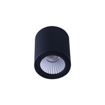 Propus 15W LED Dimmable Surface Mounted Downlight Black / Tri-Colour - DL2082/BK/TC