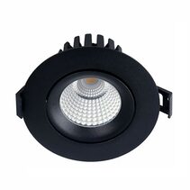 Celaeno 10W Dimmable Adjustable LED Downlight Black / Warm White - DL9411/BK/WW