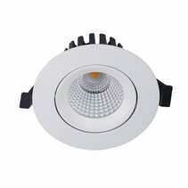 Celaeno 10W Dimmable Adjustable LED Downlight White / Natural White - DL9411/WH/NW