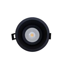 Capella 5 10W Dimmable LED Downlight Black / Warm White - DL9453/BK/WW