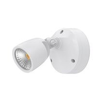 Muro Eco 10W LED Single Head Polycarbonate Coastal Spotlight White / Tri-Colour - 25071