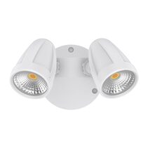 Muro Max 32W LED Twin Head Spotlight White / Tri-Colour - 25085